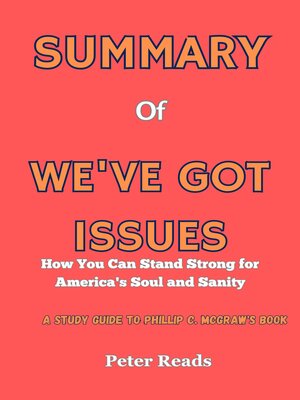 cover image of SUMMARY    of  WE'VE GOT ISSUES